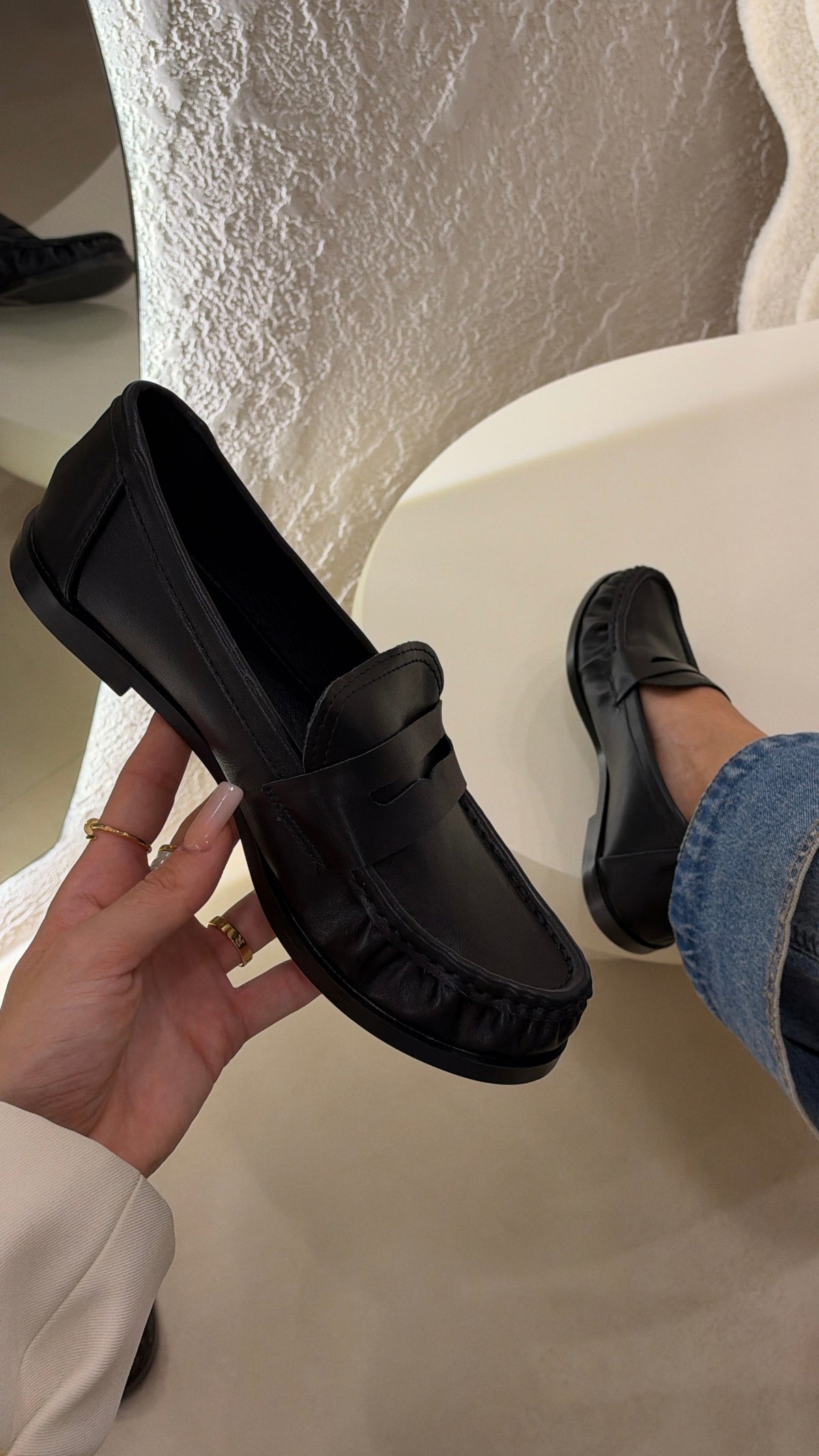 Mocassini Queen black