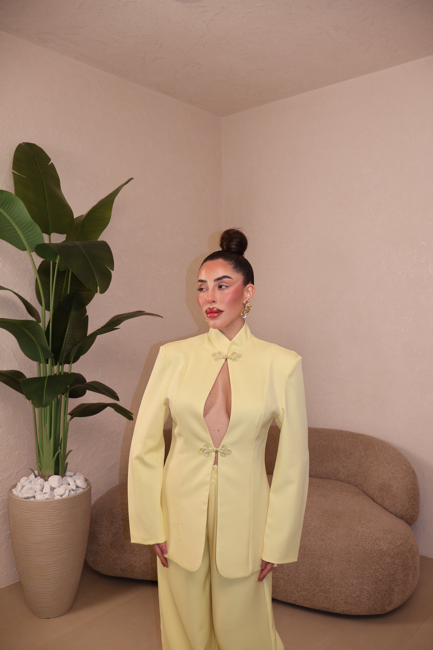 Tailleur Bali yellow