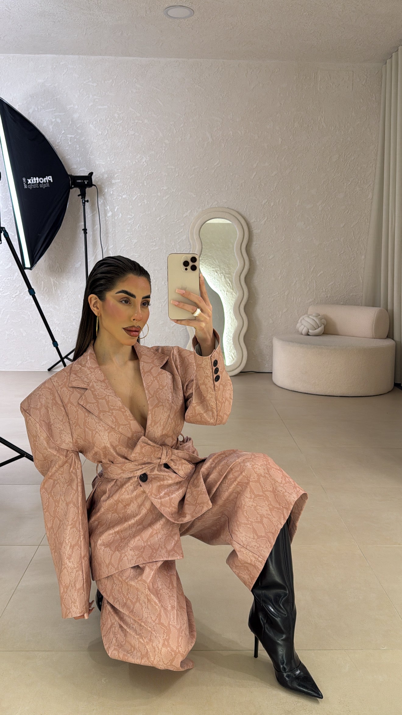 Giacca Phithon cipria