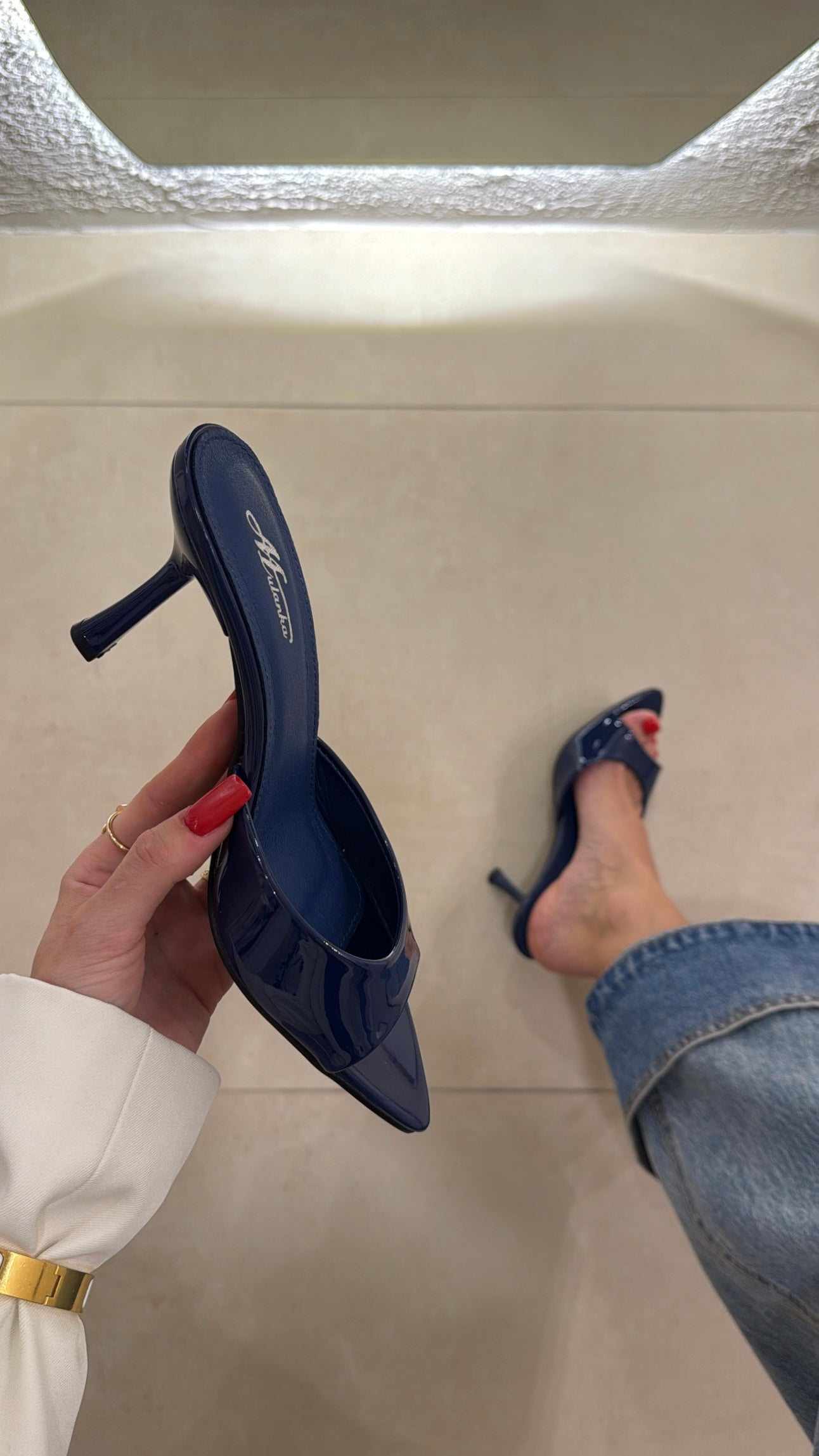 Mules Nina blue