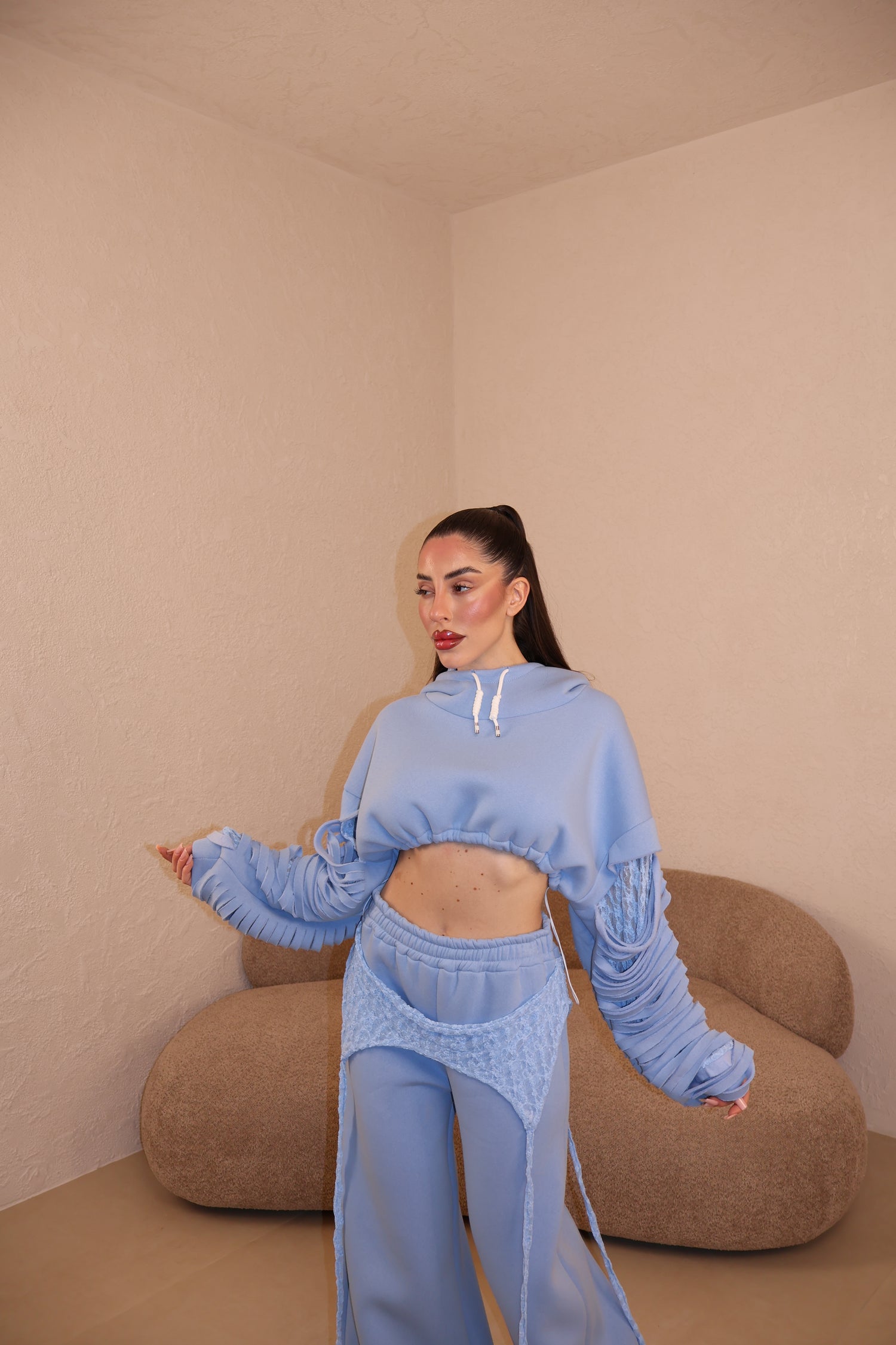 Co/Ord Tuta Melany celeste