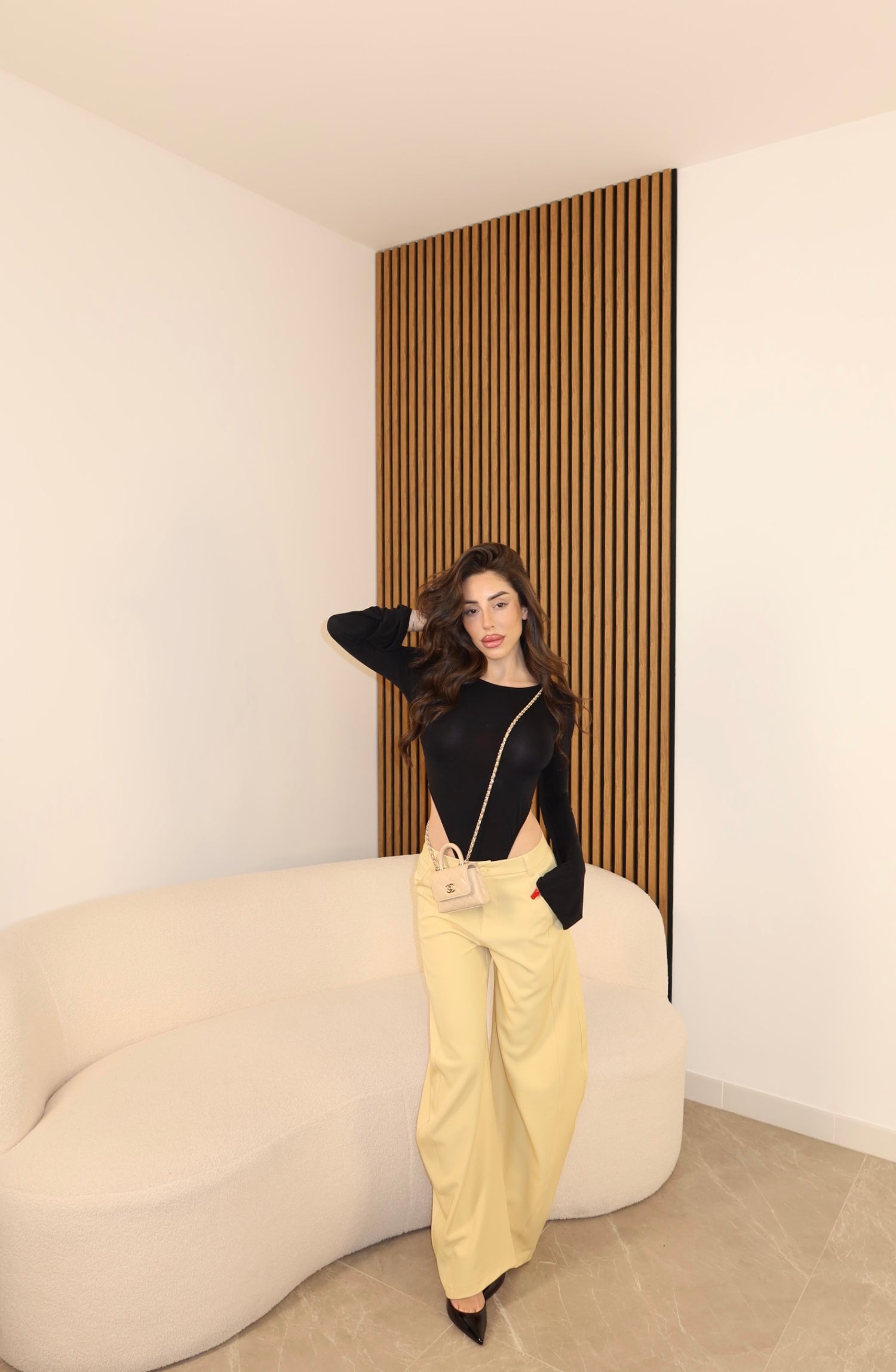 Pantalone Balloon yellow
