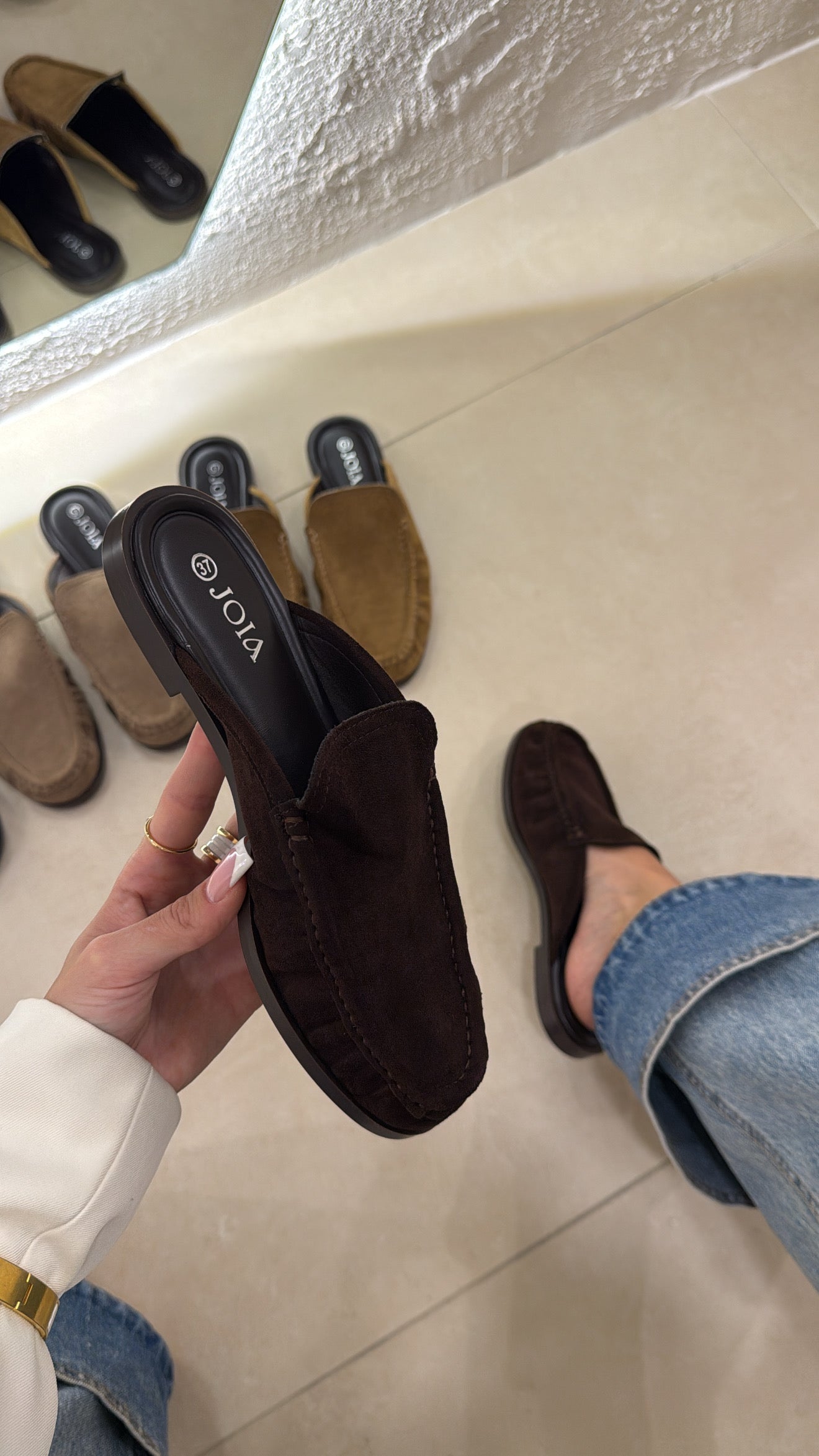 Sabot Suede choco