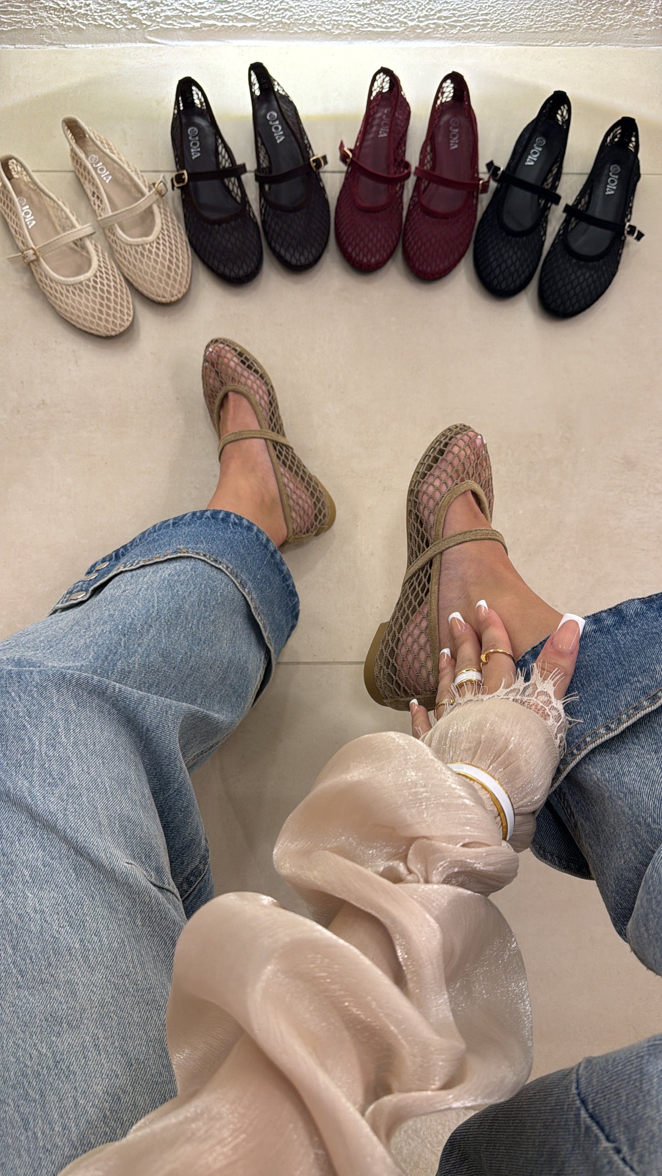 Ballet Rete khaki