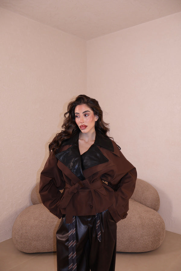 Trench Laurent choco