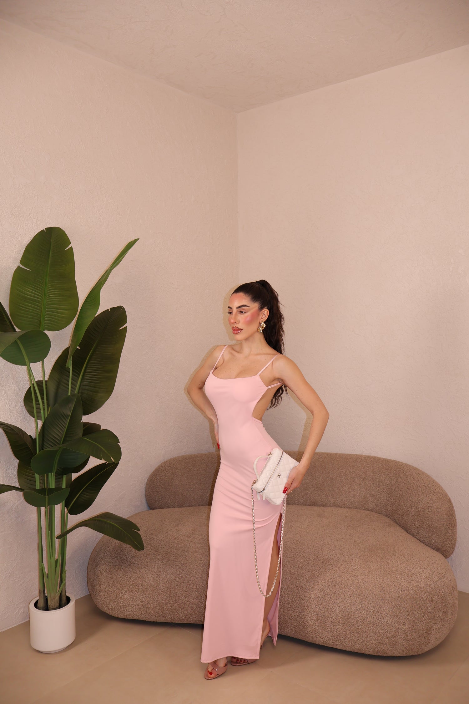 Abito Nilufar pink