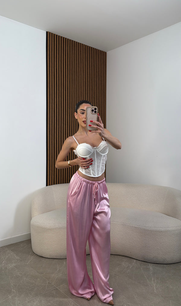 Pantaloni Soft rosa