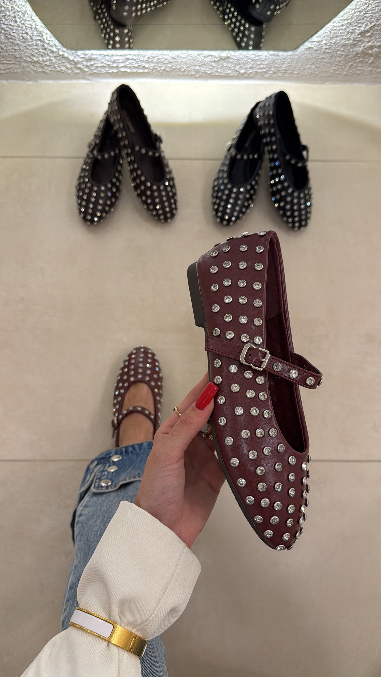 Ballet Crystal bordeaux