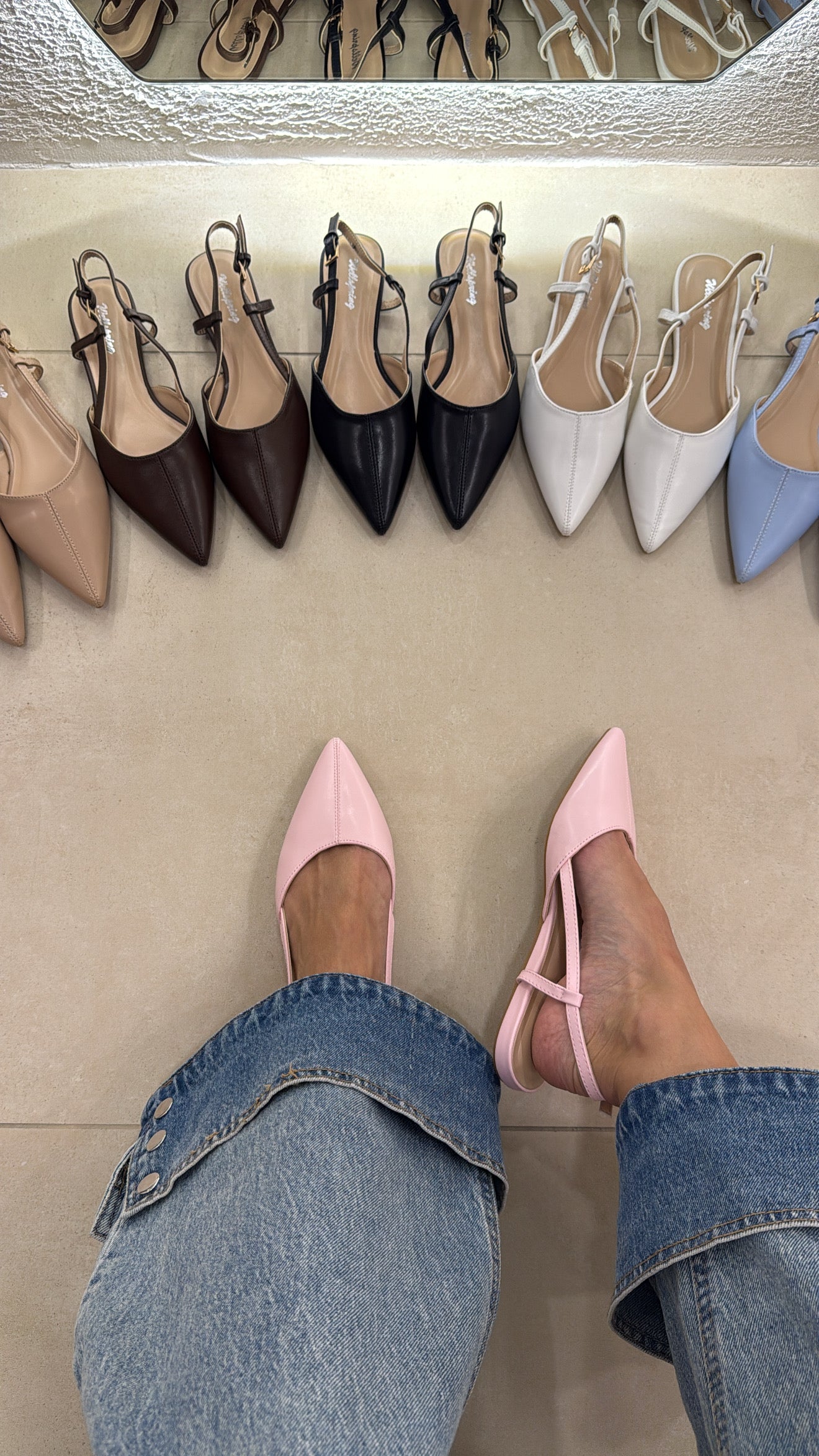 Slingback Nicole pink