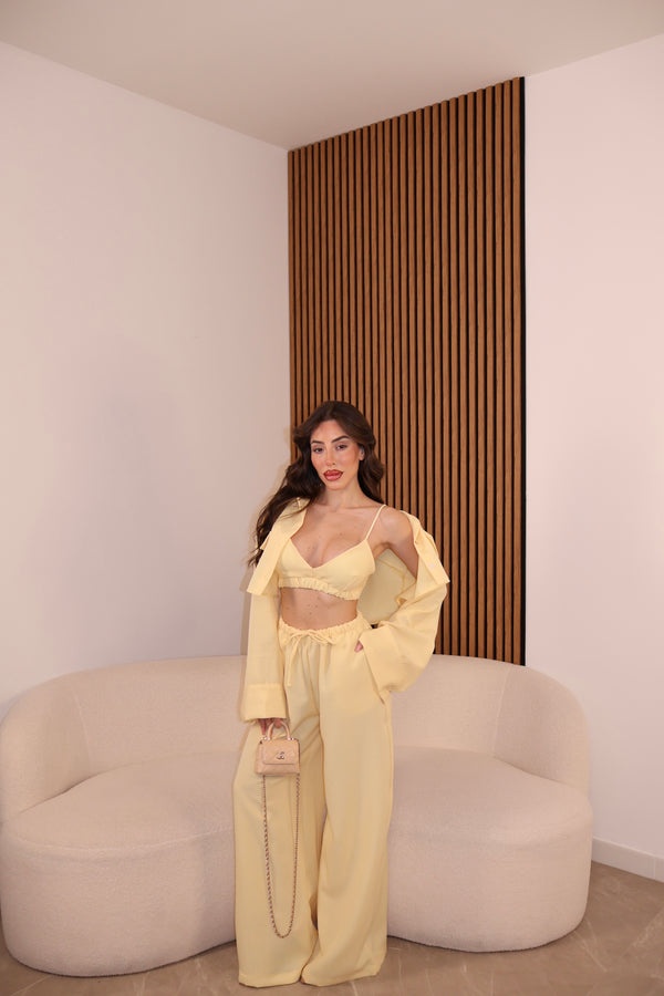 Co/Ord Adeline giallo