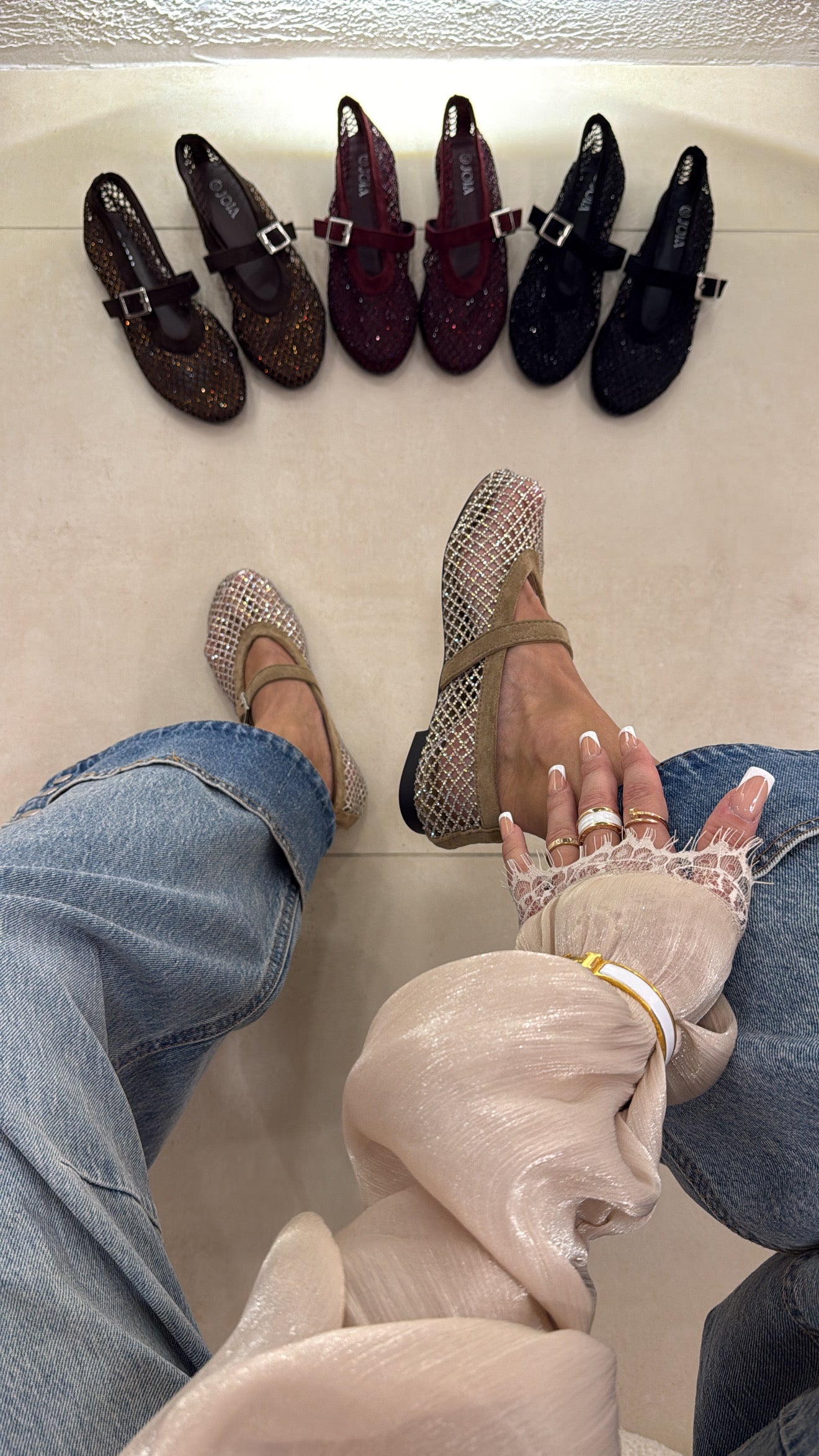 Ballet Flats khaki