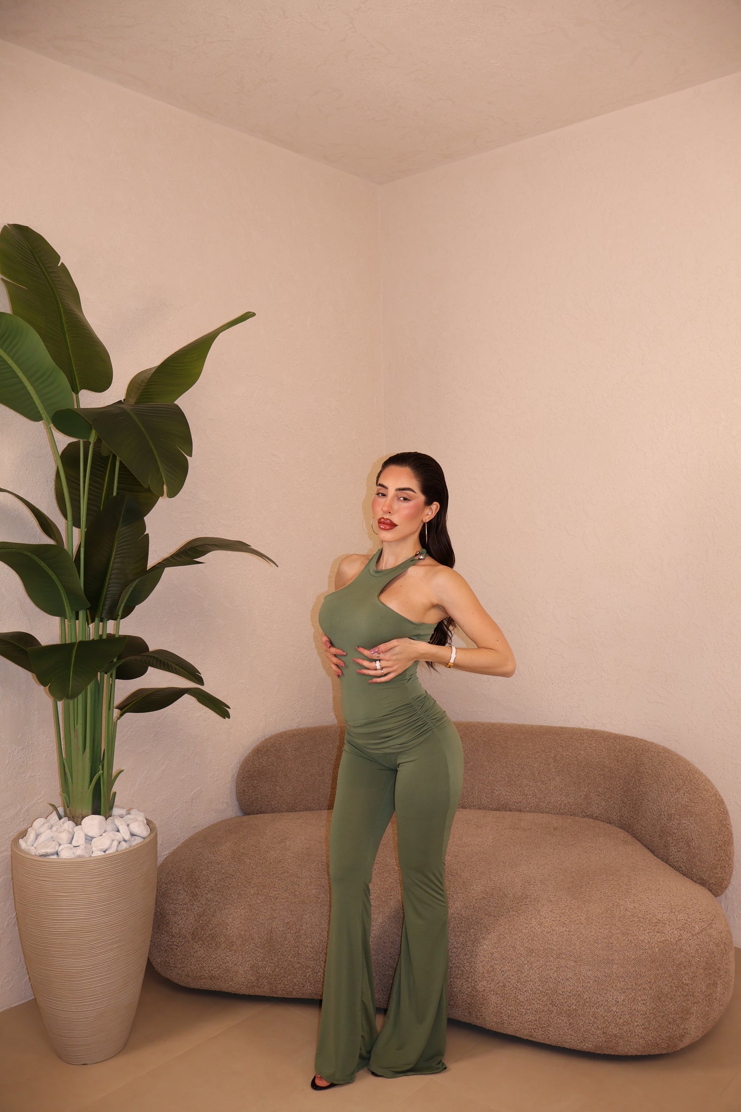 Jumpsuit Camila military