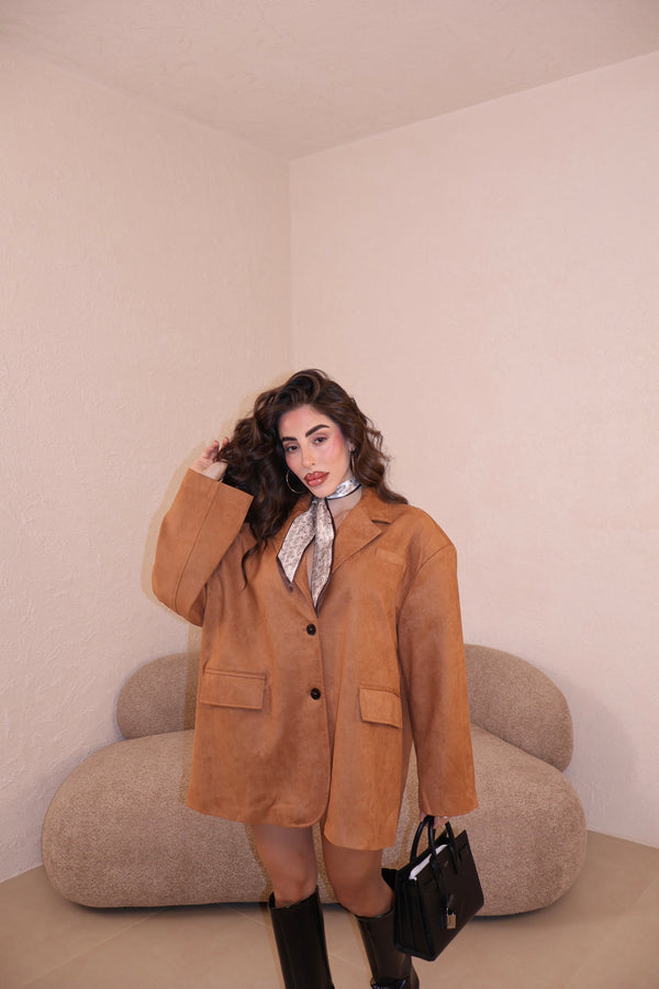 Giacca Nikita camel