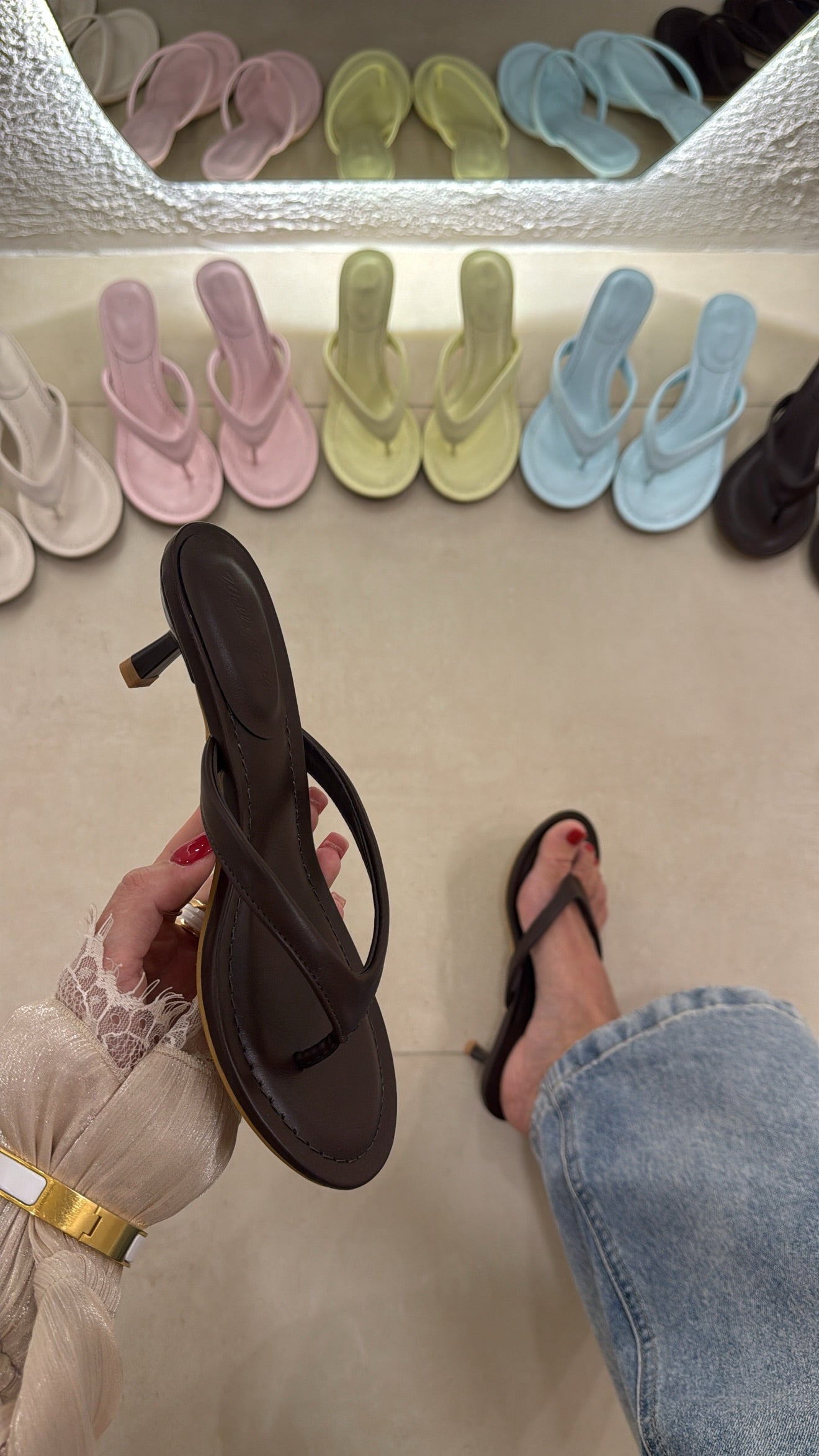 Infradito Kylie choco