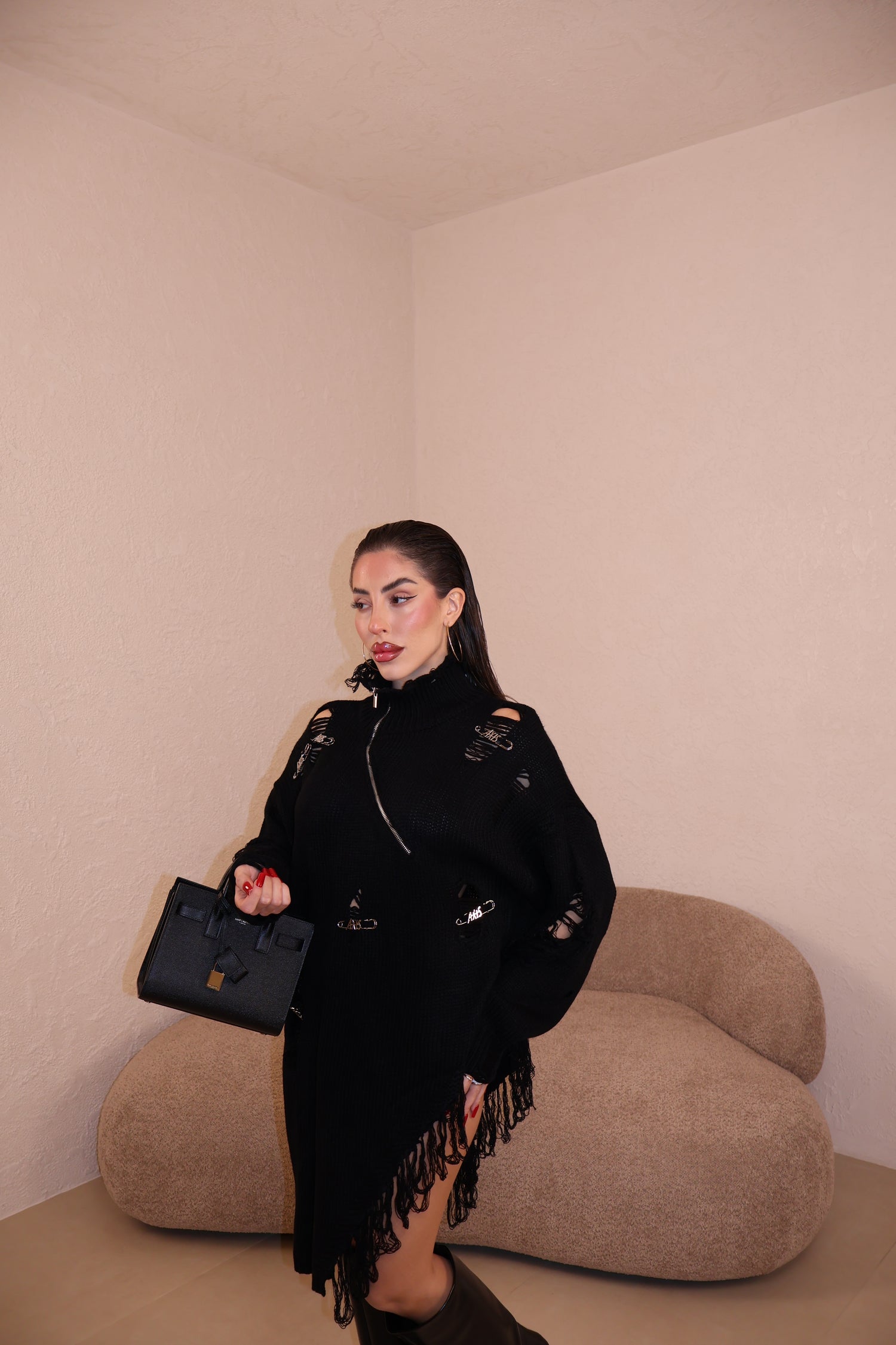 Pullover Swami black