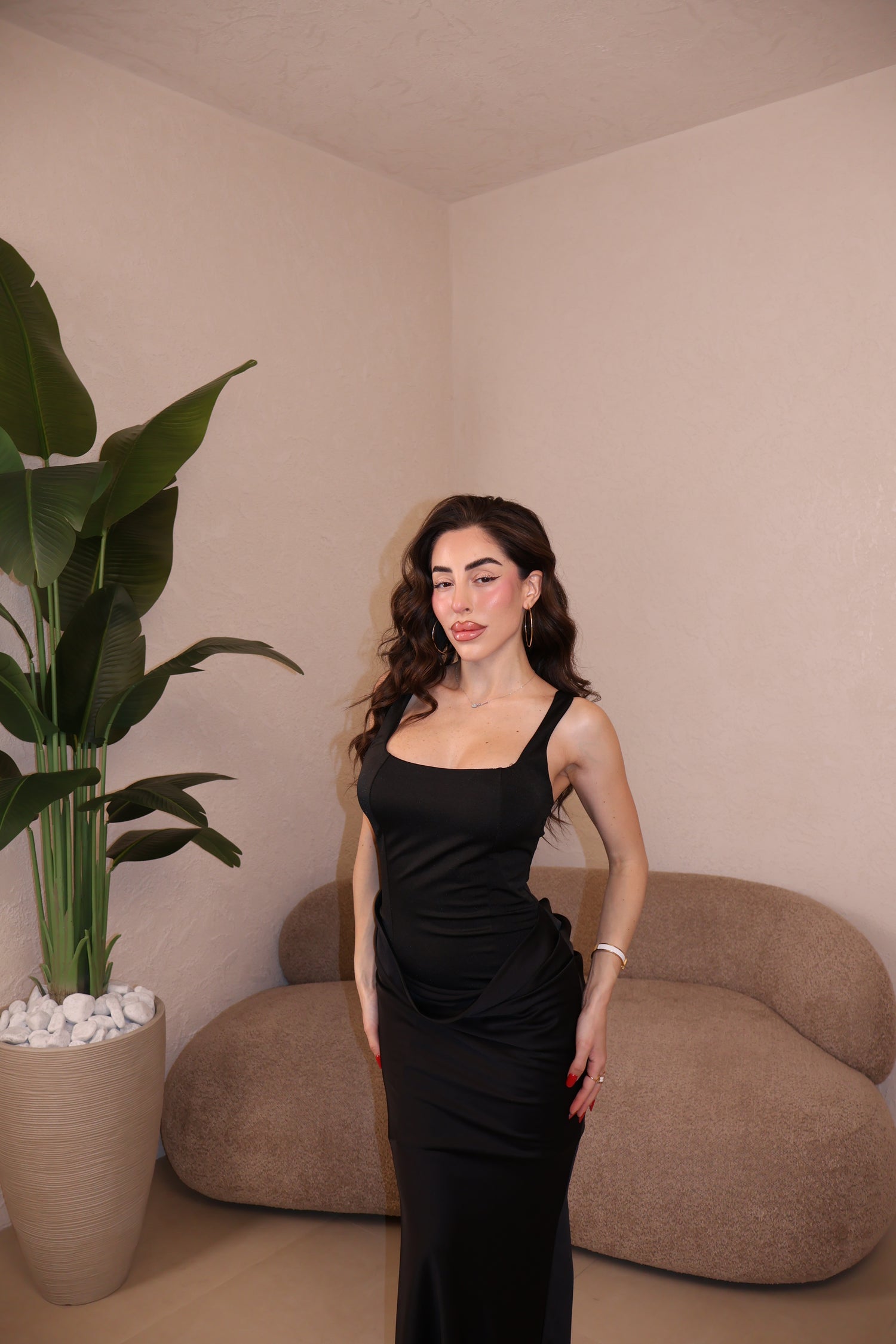Abito Amélie nero