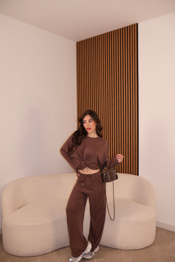 Co/Ord Marisol cioccolato