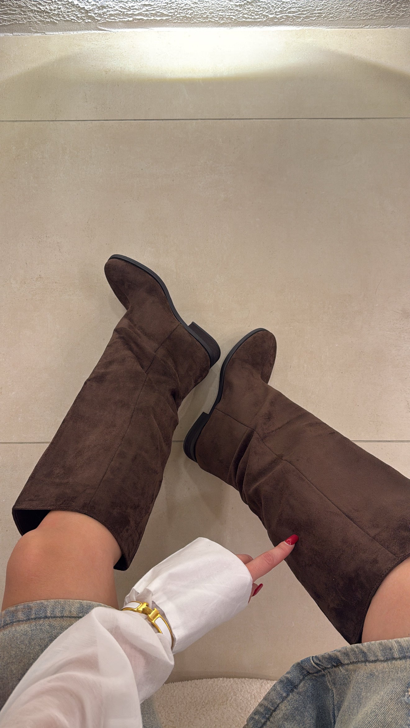 Stivali Laurent choco