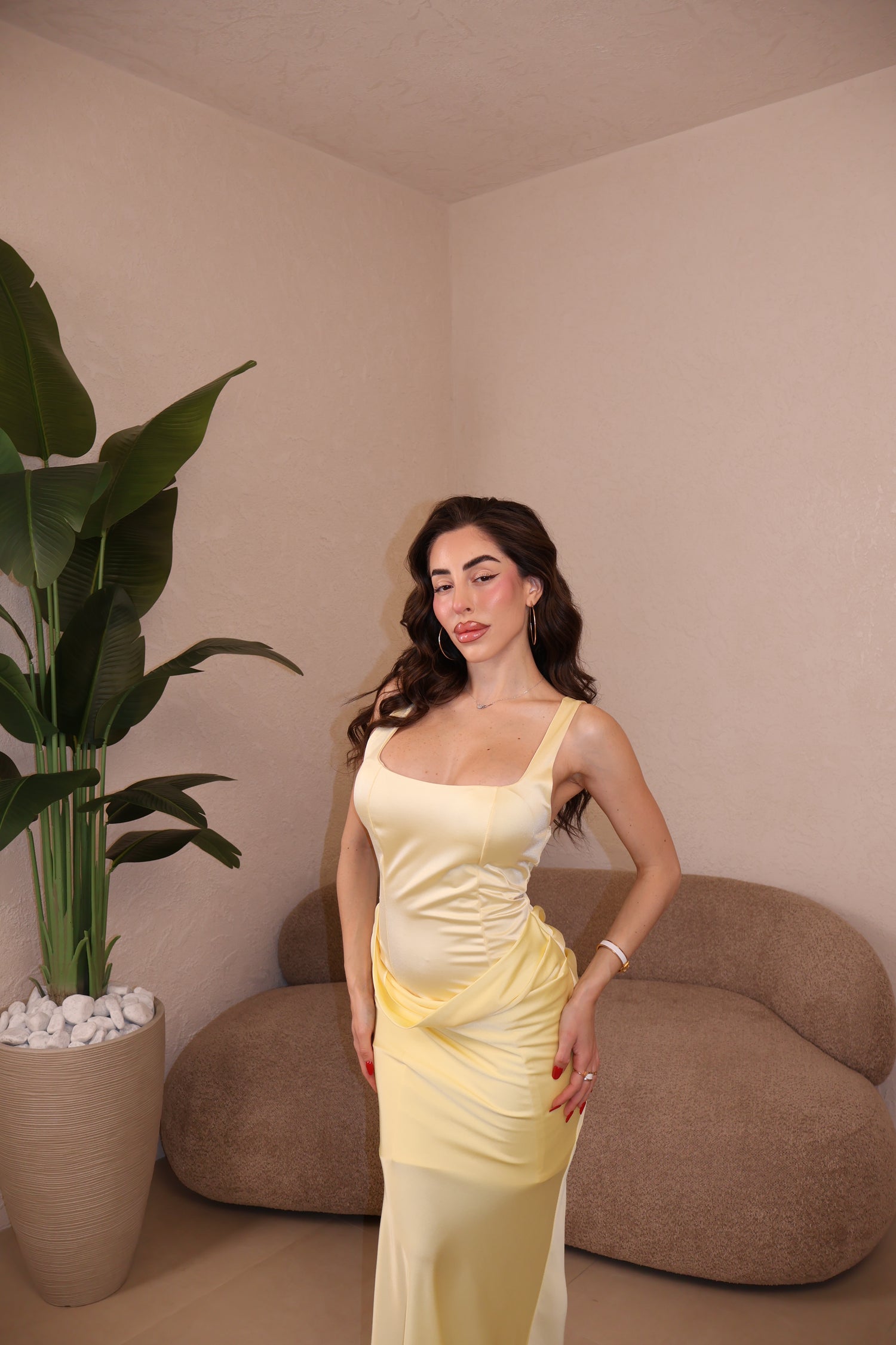 Abito Amélie giallo