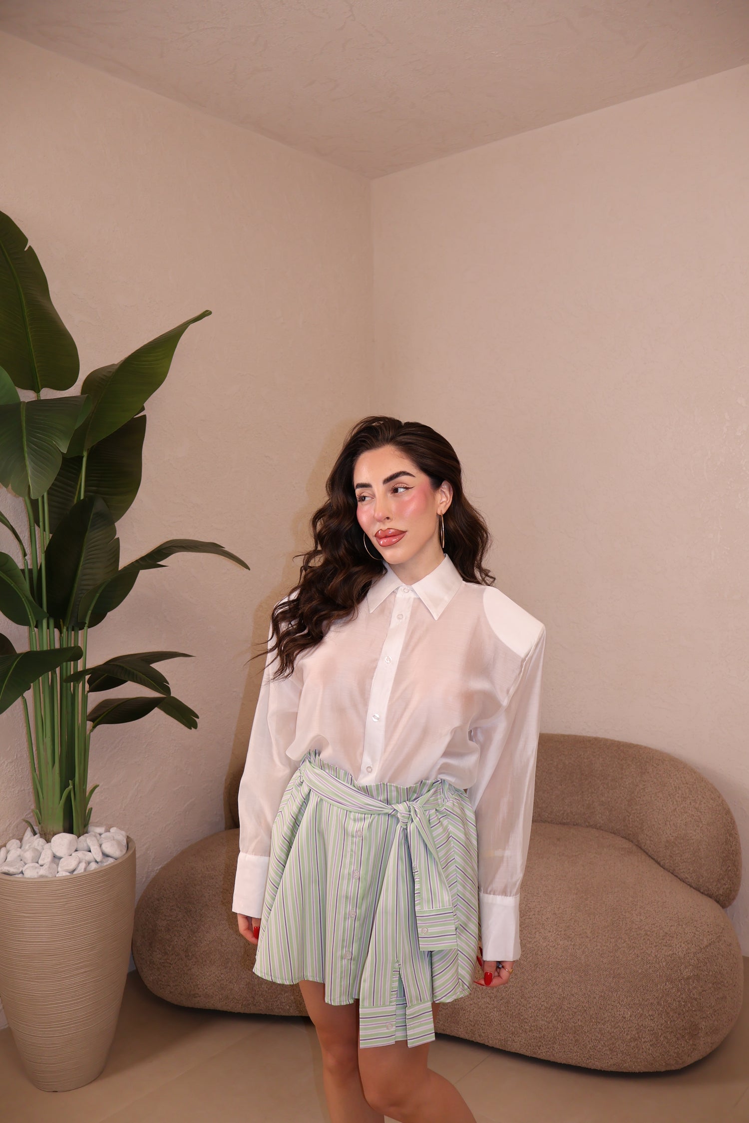 Camicia Velo bianco