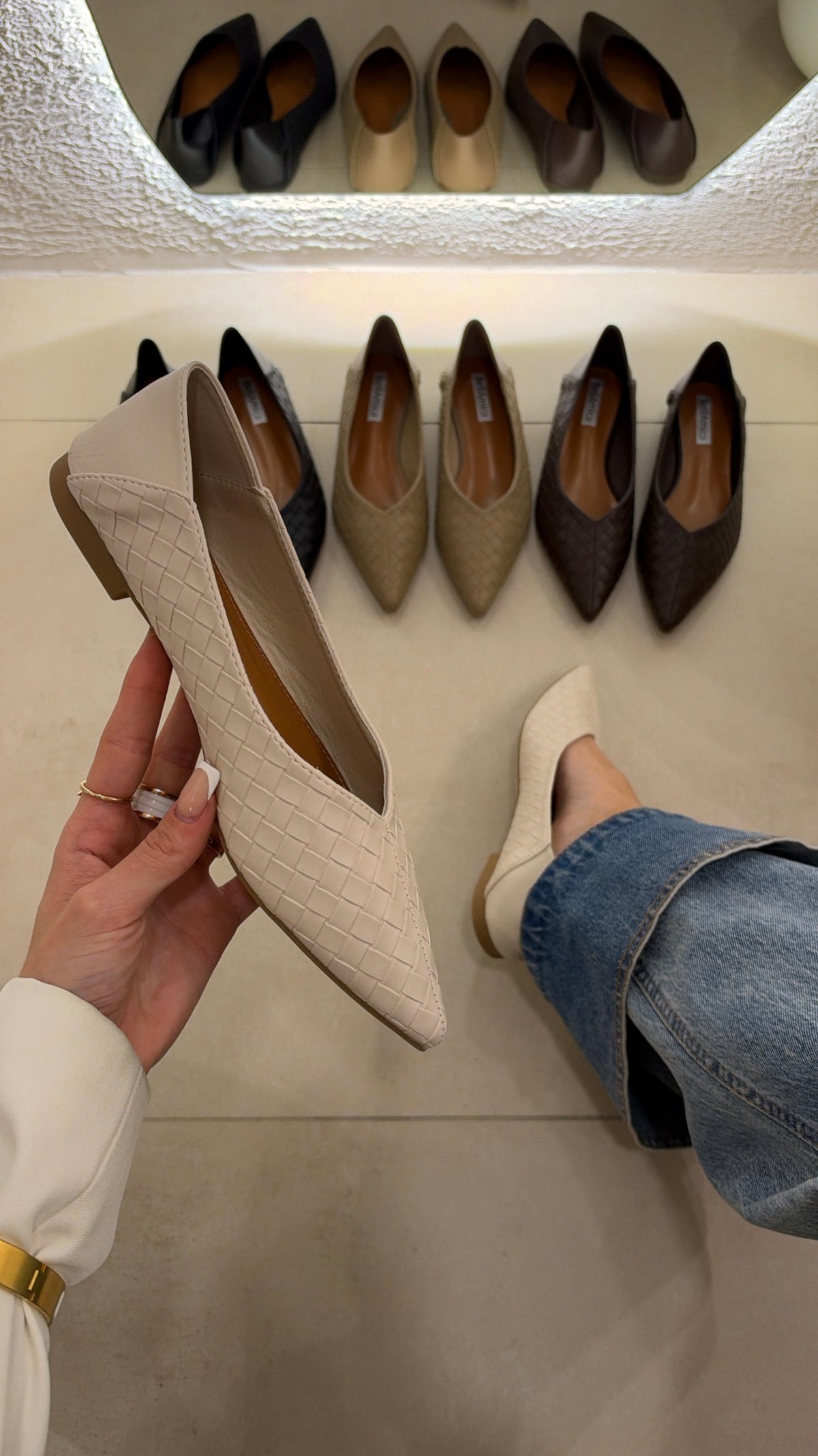 Ballet Intreccio beige