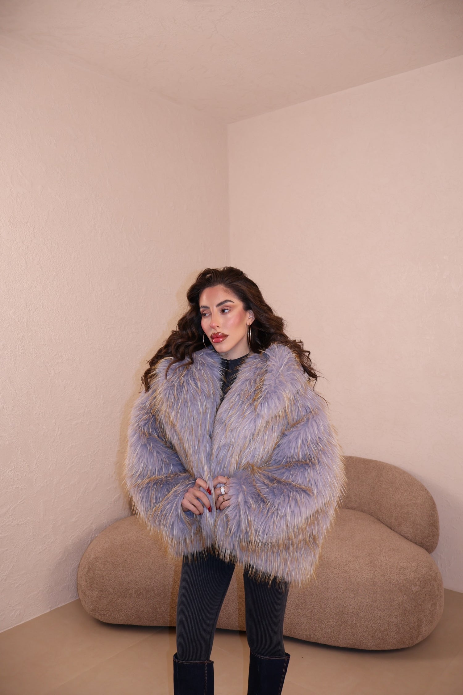 Pelliccia Montblanc polvere