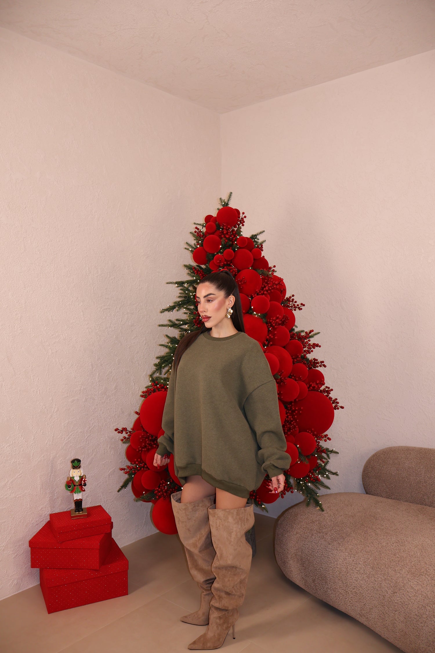 Felpa Spalline military