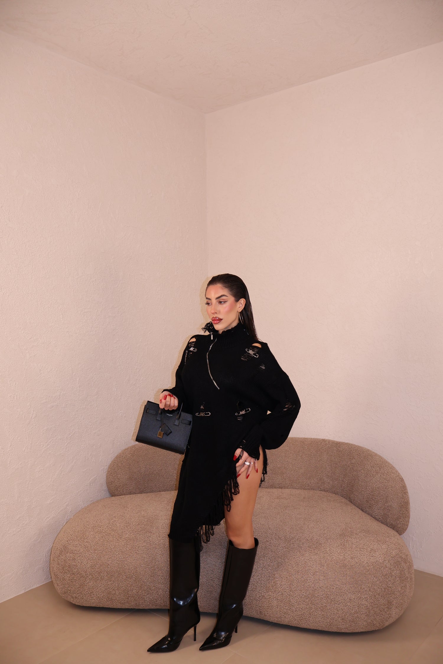 Pullover Swami black