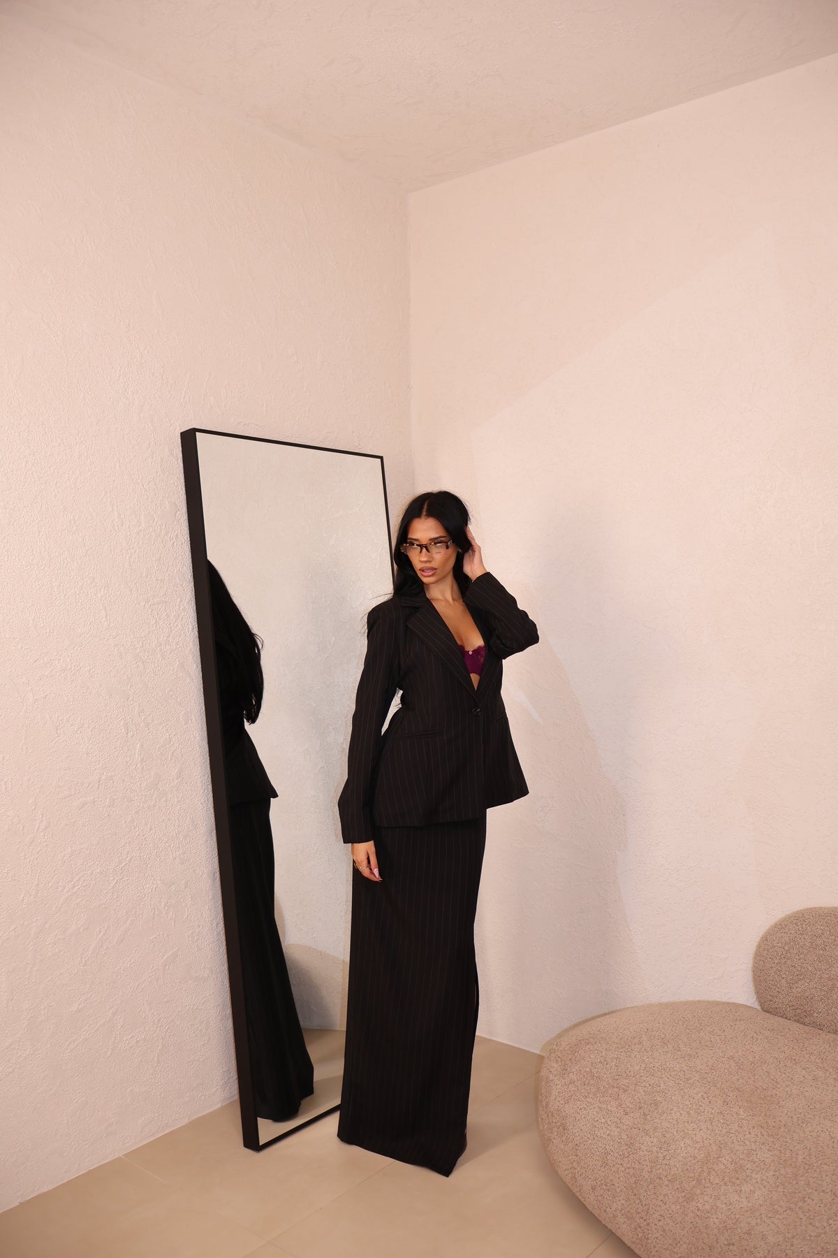 Tailleur Megan black