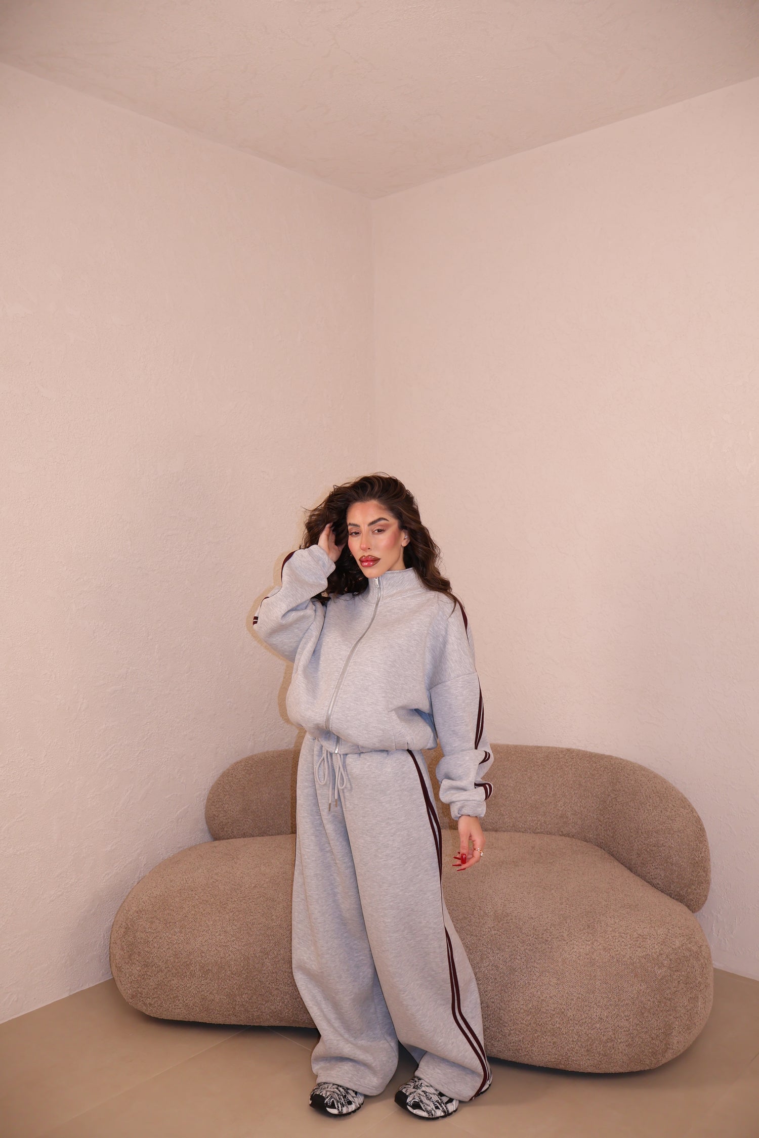 Co/Ord Tuta Dam grey