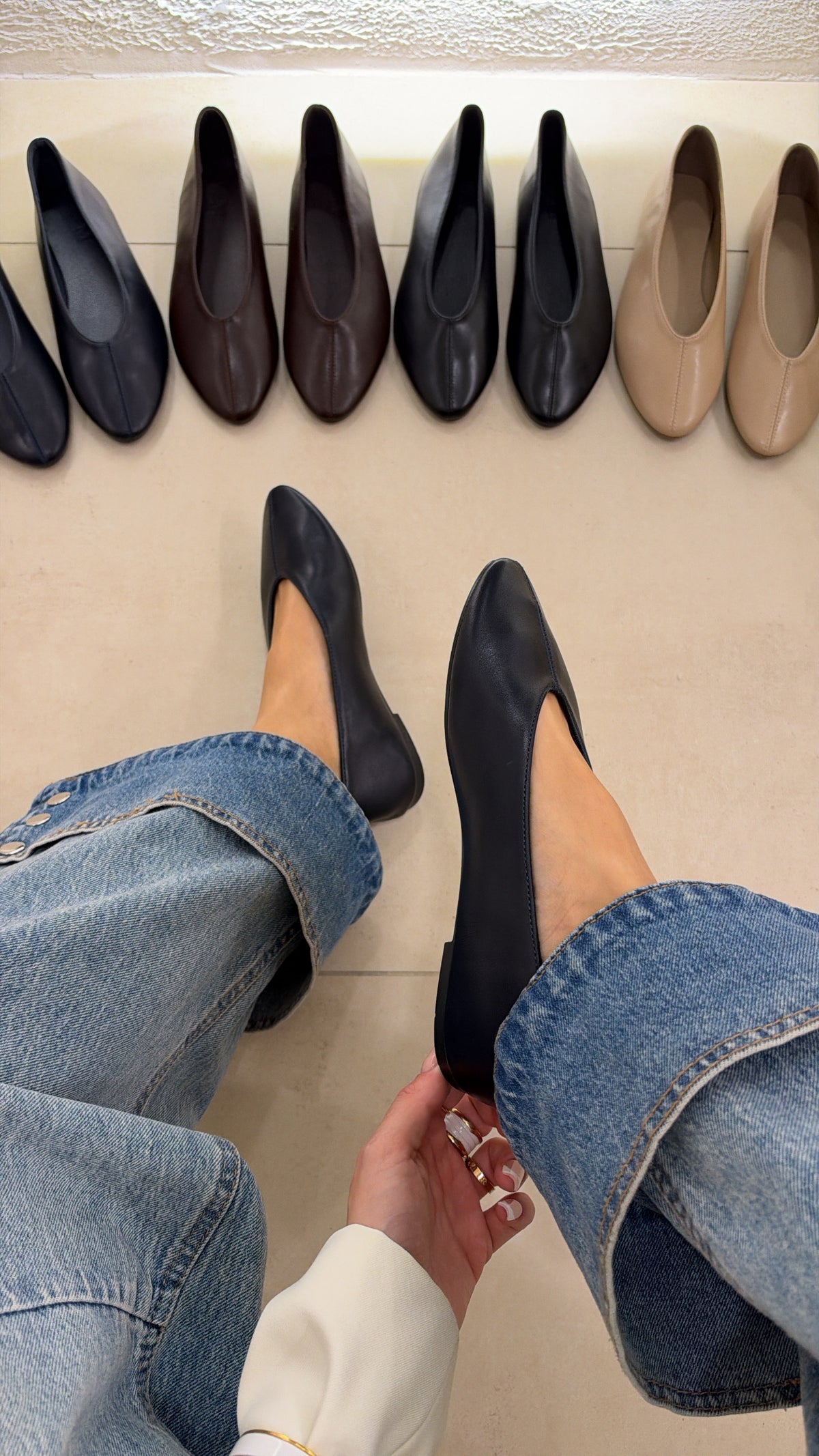 Ballet Sofy navy