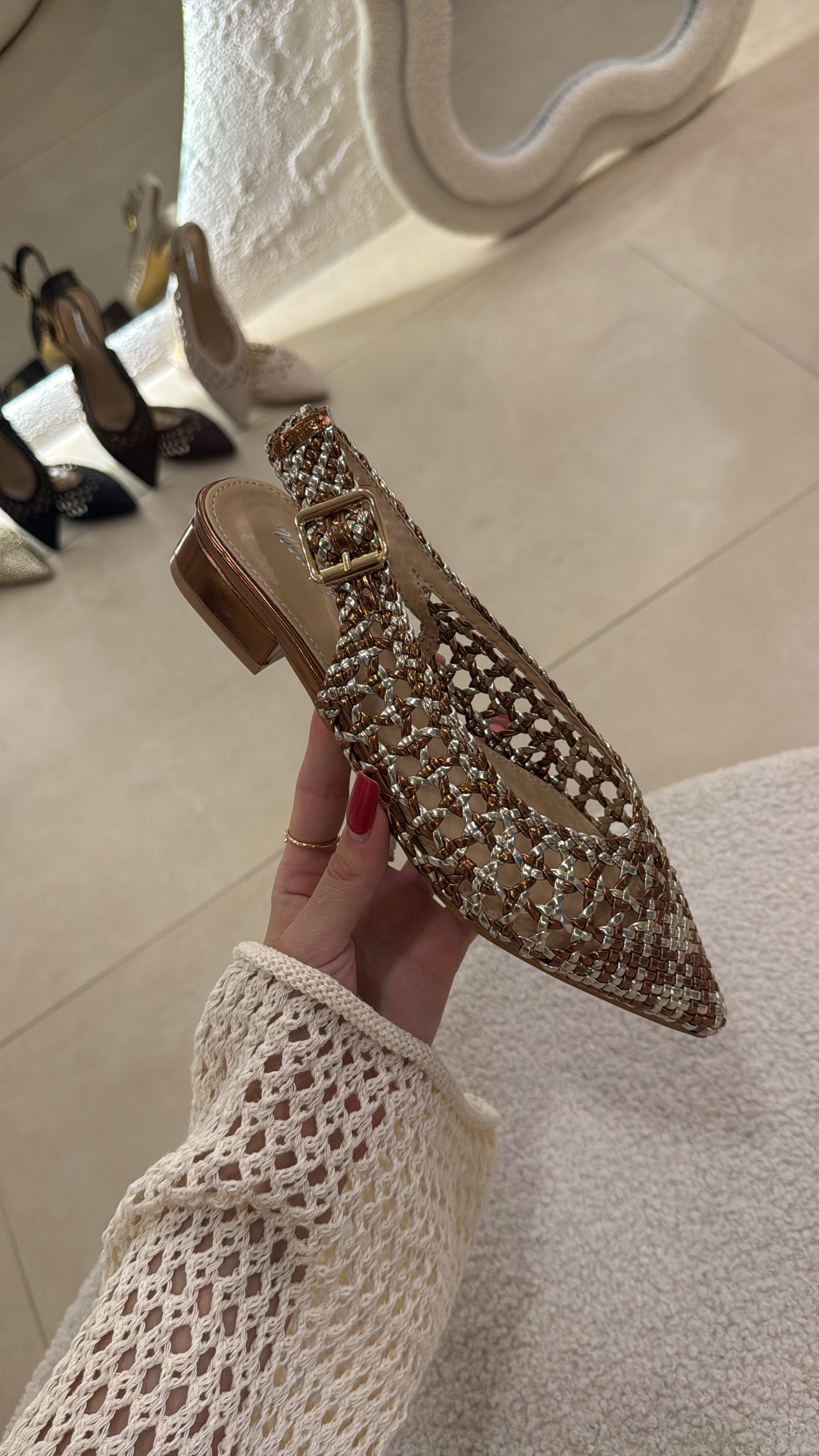 Ballet Crochet bronze
