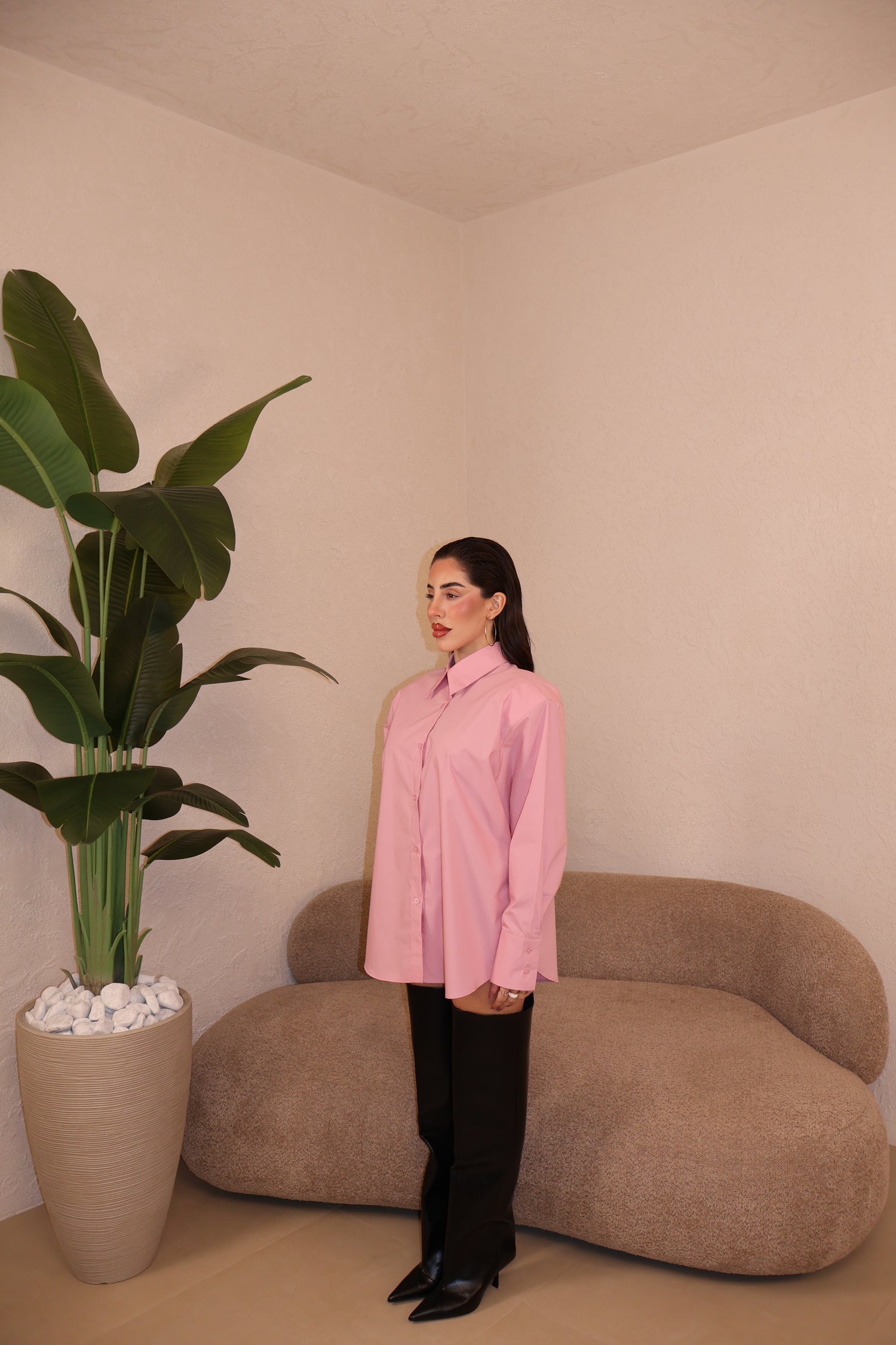Camicia Amira rosa