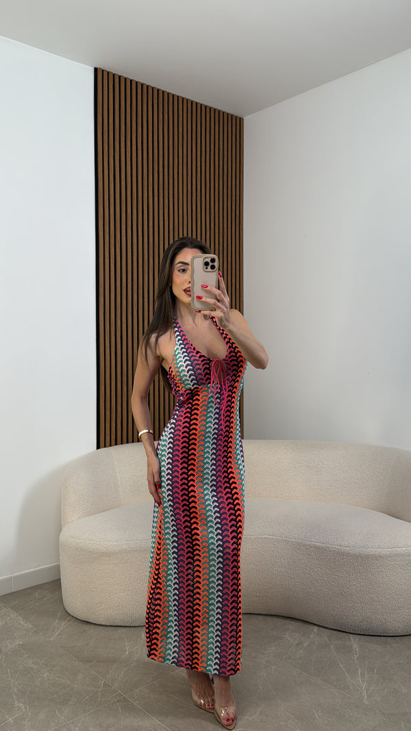 Abito Clea multicolor
