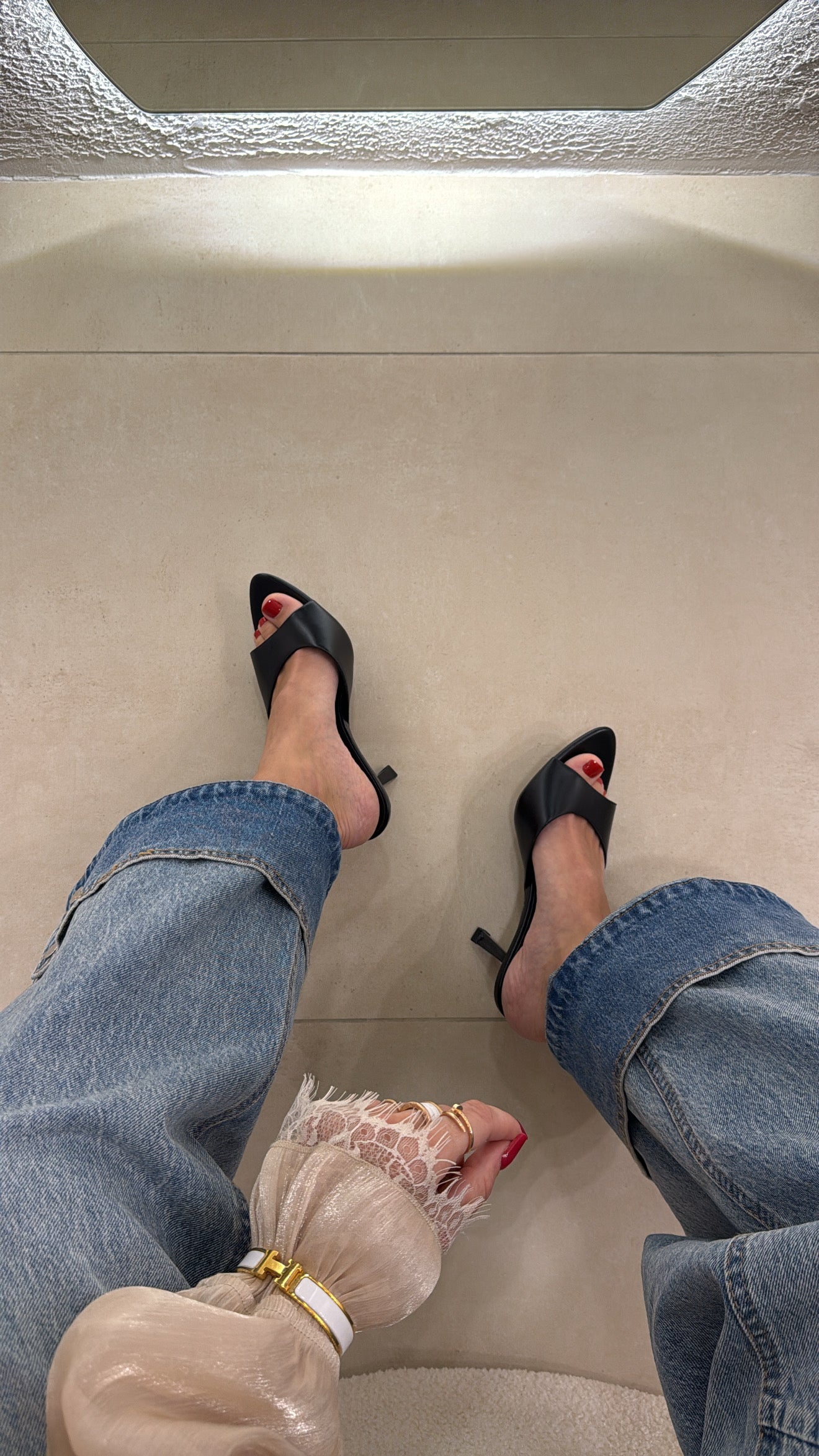 Mules Nina Similpelle black