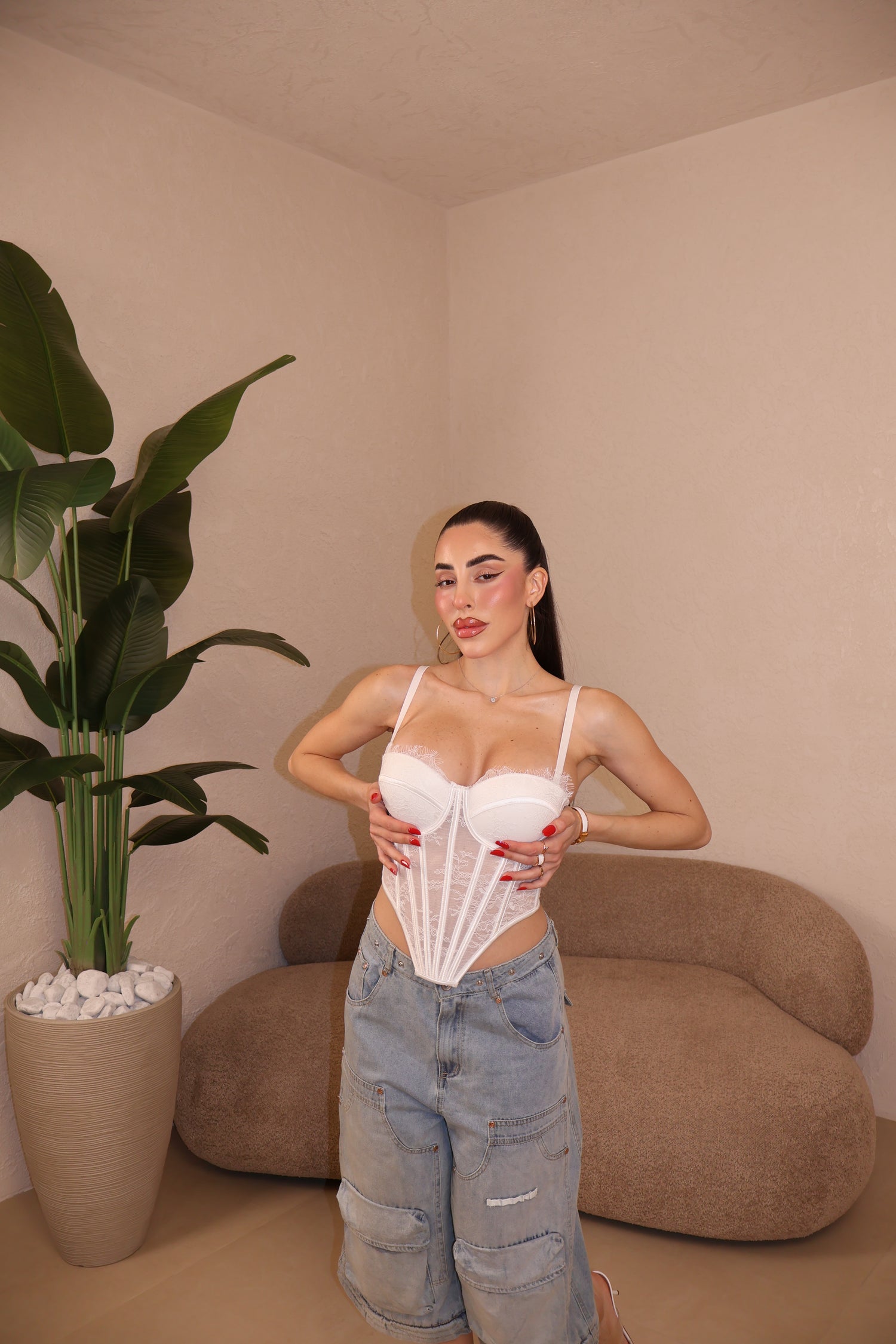Corset Pizzo 2.0 white