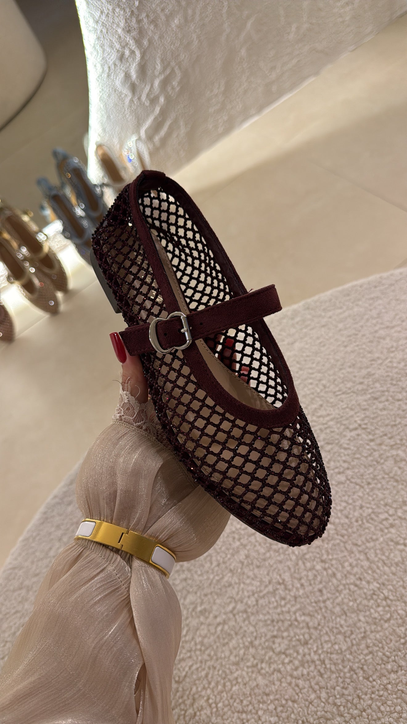 Ballet Flats bordeaux