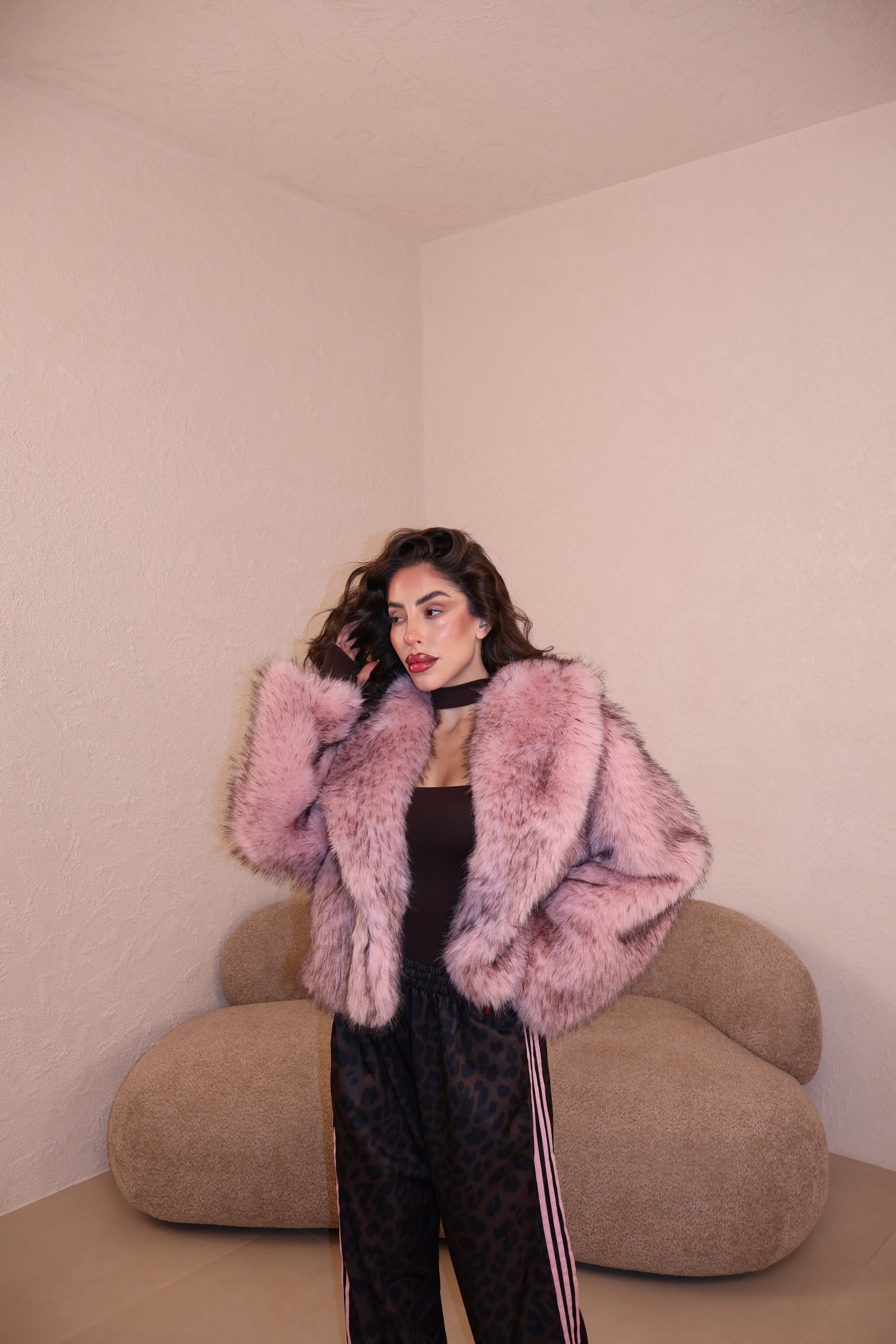 Pelliccia Paris pink